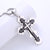 Retro Men Vintage Cross Cross Titanium Steel Electroplating Pendants