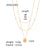 IG Style Chain Geometric Stainless Steel Electroplating Necklaces