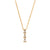 Fashion Stripe Geometric Stainless Steel 18K Gold Plated Necklaces