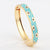 Women Mixed Color Bohemian Geometric Copper Bangles