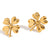 Retro Vintage Fashion Flower Stainless Steel Electroplating Rings