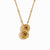 Fashion Number Geometric Stainless Steel 18K Gold Plated Necklaces