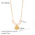 Tennis / Diamond Line Chain Irregular Heart Sphere Heart Geometric Stainless Steel Electroplating Necklaces