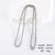 Fashion Chain U-Shape Stainless Steel Polishing Necklaces