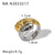 Unisex IG Style Round Geometric Stainless Steel Electroplating Rings