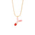 Fashion Letter Letter Text Number Stainless Steel Oil Dripping Necklaces