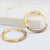 Minimalist Women Round Zircon Earrings