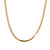 Minimalist Hexagon Stripe Geometric Stainless Steel 18K Gold Plated Necklaces