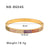 IG Style Circle Asymmetrical Tennis / Diamond Line Stainless Steel Electroplating Bangles