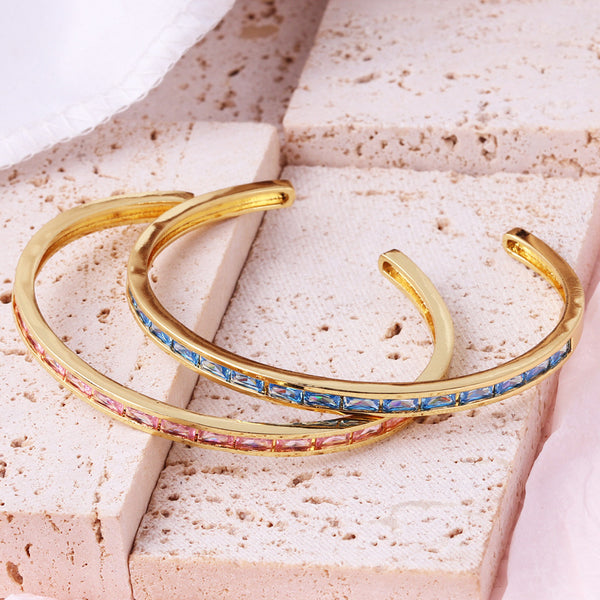 Fashion Round Copper Bangles