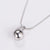 Minimalist Round U-Shape Stainless Steel Electroplating Necklaces