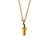 Minimalist Fashion Cola Geometric Stainless Steel 18K Gold Plated Necklaces