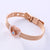 Women Versatile Heart Stainless Steel Diamond Inlay Bracelets