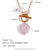 Minimalist Pearl Geometric Stainless Steel 18K Gold Plated Necklaces