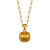 Geometric Stainless Steel 18K Gold Plated Necklaces