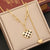 Fashion Heart Stainless Steel Oil Dripping Necklaces