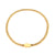 Fashion Stripe Geometric Stainless Steel 18K Gold Plated Necklaces