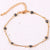 Women Round Polka Dot Geometric Copper Electroplating Necklaces