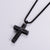 Minimalist Cross Stainless Steel Electroplating Pendants