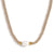 Fashion Round Circle Geometric Stainless Steel 18K Gold Plated Necklaces