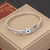 Expressive Eye Stainless Steel Electroplating Bangles