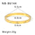 IG Style Moon Snowflake Heart Stainless Steel Electroplating Bangles