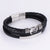 Retro Unisex Vintage Metal Anchor Leather Bangles