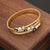 Retro Vintage Eye Stainless Steel Electroplating Bangles