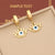 Expressive Eye Stainless Steel Electroplating Necklaces