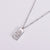 Natural Shell Doll Stainless Steel Electroplating Pendants