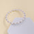 Women Pearl Zodiac Sign Pearl Bangles