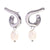 Fashion Irregular Geometric Stainless Steel Electroplating Earrings