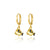 Cartoon Cartoon Zircon Zircon Inlay Earrings