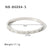 IG Style Irregular Stainless Steel Electroplating Bangles