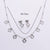 Minimalist Plant Star Sun Moon Stainless Steel Jewelry Sets