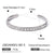 IG Style Circle Stainless Steel Electroplating Bangles