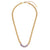 Minimalist Round Geometric Stainless Steel 18K Gold Plated Necklaces