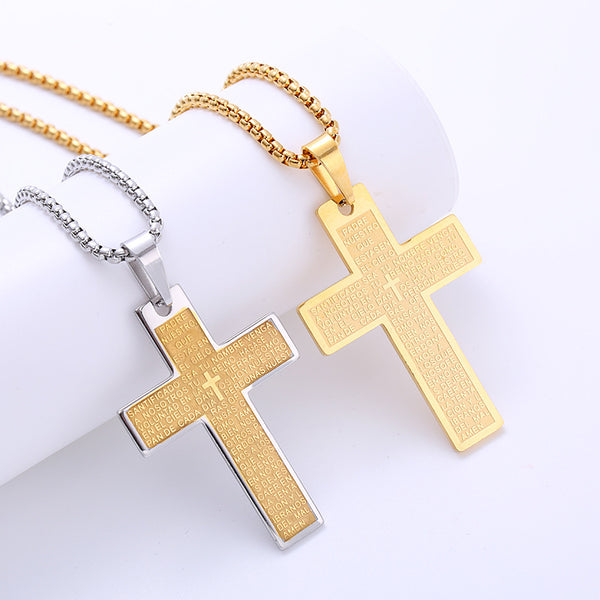 Cross Stainless Steel Pendants