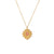 Fashion Ellipse Quadrilateral Round Geometric Stainless Steel 18K Gold Plated Necklaces