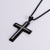 Hip Hop Cross Stainless Steel Electroplating Pendants