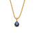 Fashion Ellipse Geometric Stainless Steel 18K Gold Plated Necklaces