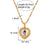 Minimalist Heart Stainless Steel 18K Gold Plated Necklaces