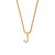 Fashion Letter Geometric Stainless Steel 18K Gold Plated Necklaces