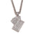 Fashion Poker Geometric Stainless Steel Electroplating Necklaces