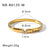 IG Style Ellipse Circle Round Stainless Steel Electroplating Bangles