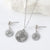 Versatile Heart Bell Chain Droplet Stainless Steel Electroplating Jewelry Sets