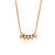 Geometric Stainless Steel 18K Gold Plated Necklaces