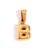 Minimalist Letter Stainless Steel 18K Gold Plated Jewelry Making