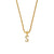 Fashion Letter Geometric Stainless Steel 18K Gold Plated Necklaces