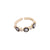 Women Retro Vintage Eye Copper Oil Dripping Rings